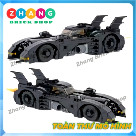[366 hình] Xếp hình Batman siêu xe Batmobile phiên bản Limited Edition Lego Minifigures 8228