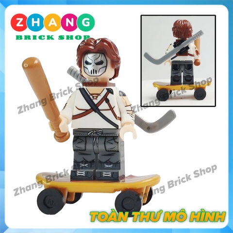 Xếp hình Ninja rùa teenage mutant ninja turtles gồm Leonardo - Raphael - Donatello Lego Minifigures Kopf KF6125