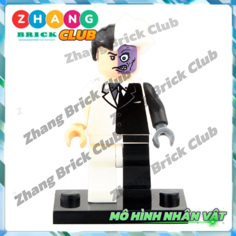 Xếp hình Batman Joker Harley Quinn Two Face Starfire Poison Ivy ScareCrow Lego Minifigures POGO PG8013