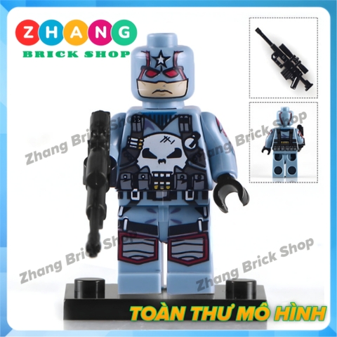 Xếp hình biệt đội Captain siêu anh hùng The Avengers Lego Minifigures POGO PG8058