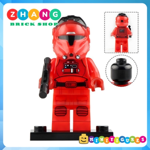 Xếp hình Star Wars Death Star Gunner - Kazuda Xiono - Knight of Ren Sith Trooper - Elrik Vonreg Lego Minifigures WM6083