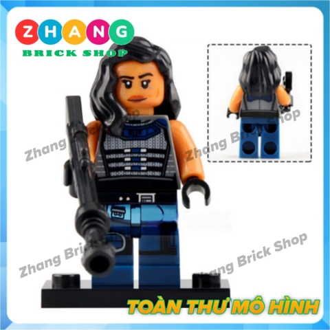 Xếp hình Star Wars Mandalorian and Rise of Skywalker Dameron Mando Sith Trooper Cara Dune Raider Lego Minifigures G0001