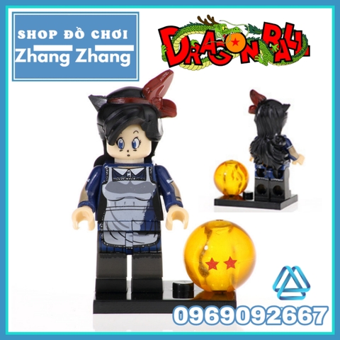 Xếp hình Dragon Ball Android 17 - Krillin - Launch - Mai - Satan - Piccolo - Violet - Goten Lego Minifigures Pogo PG8168
