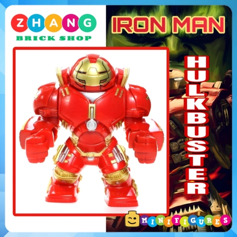 Đồ chơi Xếp hình người sắt Iron man Hulkbuster MK44 Avengers Infinity War Minifigures POGO PG8241 PG2058