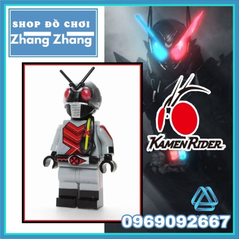Đồ chơi xếp hình siêu nhân Kamen Raider trong kỵ sĩ mặt nạ Mô hình Minifigures XL040
