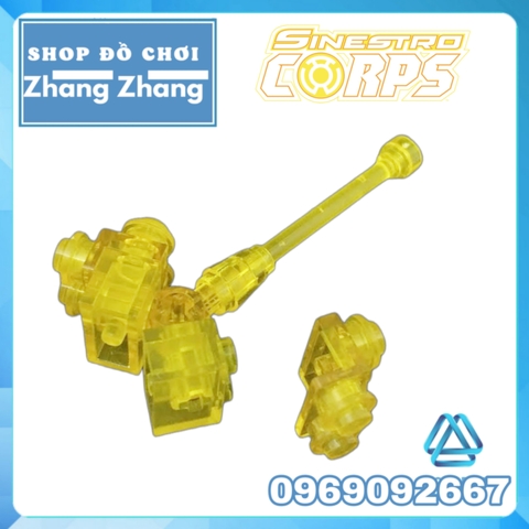 Đồ chơi Xếp hình Yellow Lantern Arkillo Siêu anh hùng Sinestro Green Lantern BigFigures Minifigures Xinh XH894