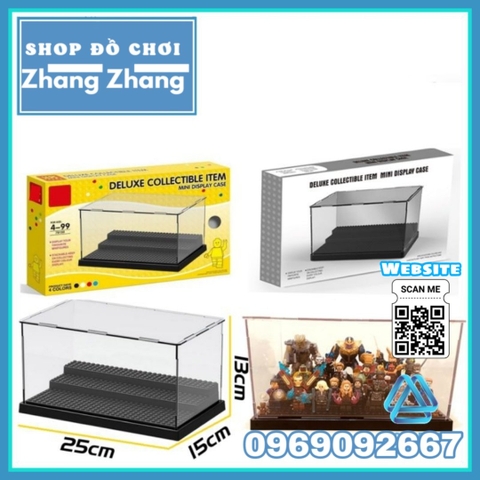 Hộp đựng trưng bày Lego (3 tầng) phiên bản giới hạn Shop Lego Zhang Zhang