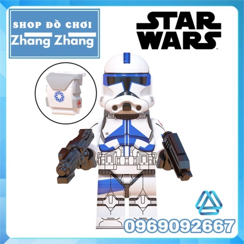 Đồ chơi xếp hình Star Wars Clone Trooper Dogma chiến tranh giữa các vì sao Minifigures WM6126