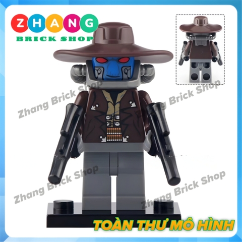 Đồ chơi xếp hình Star Wars Boba Fett Bib Fortuna Fennec Shand Quarren Cad Bane Gamorrean Minifigures KM66021 66028
