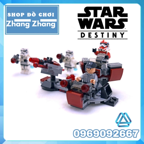 Đồ chơi Xếp hình Star Wars Cuộc đổ bộ của Stormtrooper Lego Minifigures K-005