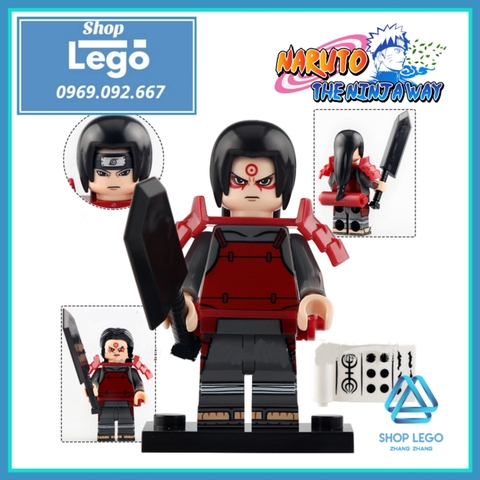 Xếp hình Hoshigaki Kisame - Senju Hashirama - Naruto Uzumaki mới nhất 2021 Lego Minifigures Kopf KDL806