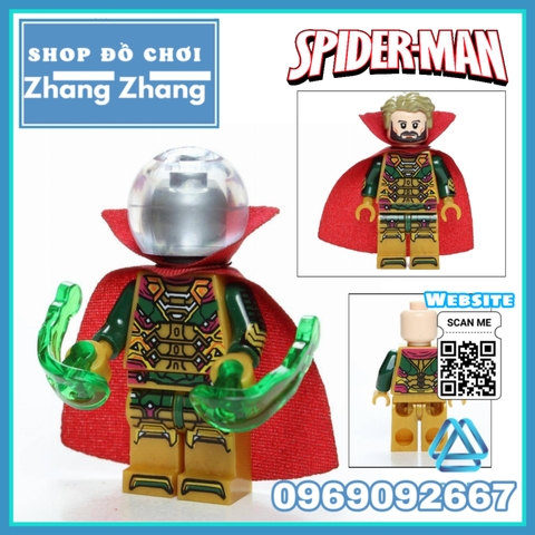 Xếp hình Spider-Man Far From Home Người nhện Lego Minifigures PRCK GD262 267
