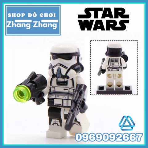 Xếp hình Mimban Stormtrooper - Imperial Patrol Trooper - Clone Trooper - Commander Thorn Lego Minifigures WM6036