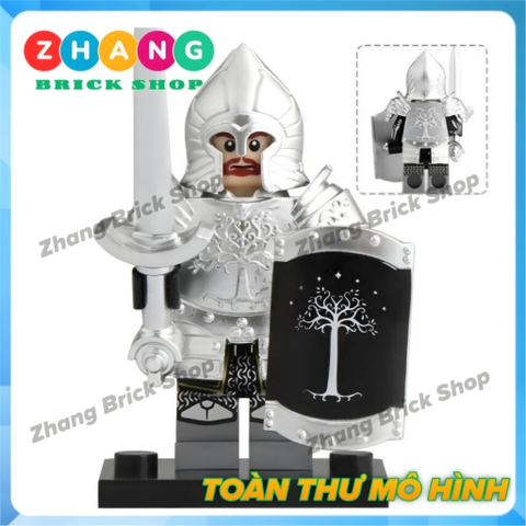 Xếp hình Đội quân Gondor trong chúa tể những chiếc nhẫn - The lord of the Rings Lego Minifigures Koruit KT1015