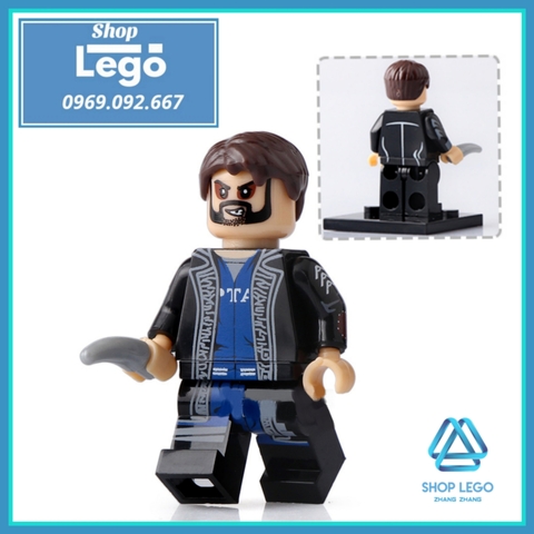 Xếp hình Joker Captain Boomerang Silver Banshee Ra's Al Ghul Killer Frost Harley Quinn Solomon Dr Hugo Lego Xinh X0171