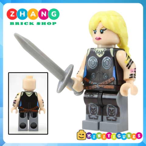 Xếp hình Thane - Valkyrie - Taskmaster -Skaar
- Ares - Gorgon - Catwoman siêu anh hùng Lego Minifigures POGO PG8122