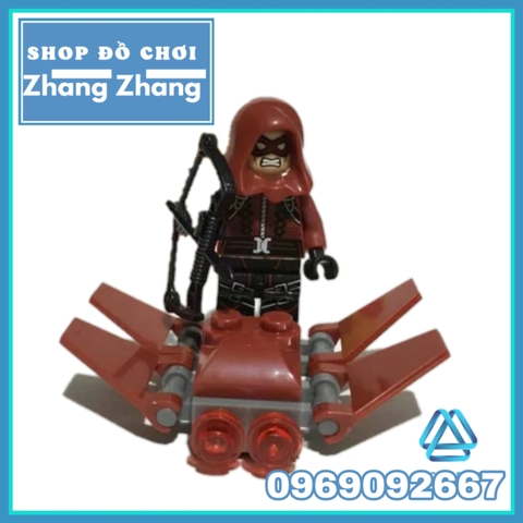 Xếp hình Harley Quinn - Batman - Iron Man - Falcon Yellow Jacket - Deathstroke - Batman - Arsenal Lego Minifigures Sy295