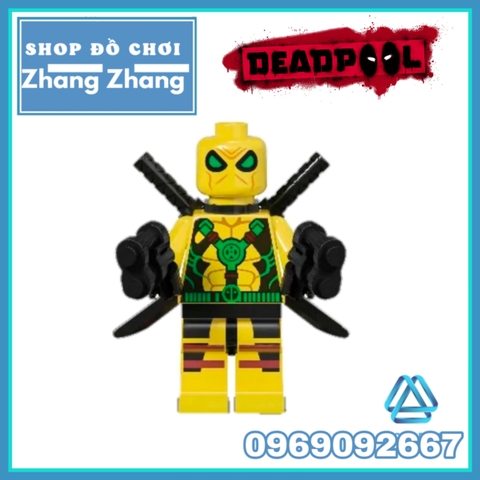 Đồ chơi Xếp hình Deadpool gwenpool deadshot siêu anh hùng Marvel Lego Minifigures M030 M035