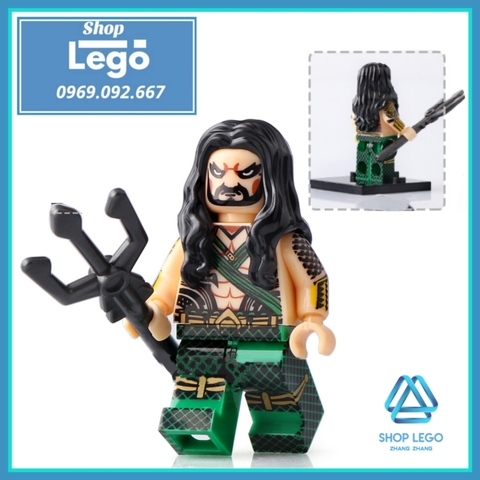 Xếp hình Justice League Wonder Woman - Superman - Cyborg - Flash - Aquaman - Batman Bizzaro Lego Minifigures Xinh X0167