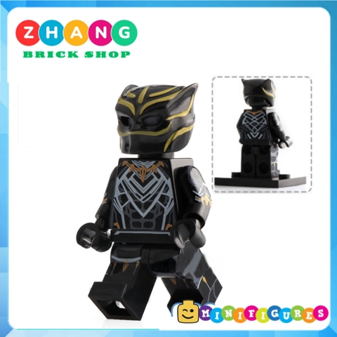 Xếp hình Tony Stark - Black Panther
- Batman - Akham - Punisher Siêu anh hùng Lego Minifigures Lele D011 018