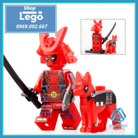 Xếp hình Deadpool siêu anh hùng Marvel Lego Minifigures Koruit KT1030