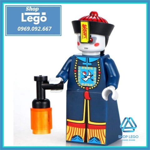 Xếp hình Ma cương thi trong phim Mr. Vampire Đạo sĩ bắt ma của Hongkong Lego Minifigures Xinh XH429