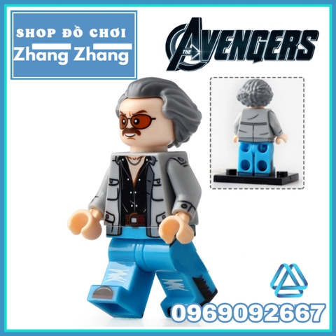 Xếp hình Avengers End Game Captain Marvel Spider-Man Pepper Thor Thanos America Rocket Racoon Lego Minifigures WM6061