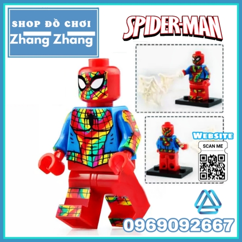 Xếp hình Spider-man Far For Agent Home Venom Ghost Rider Mysterio Người nhện Lego Minifigures Koruit KT1028