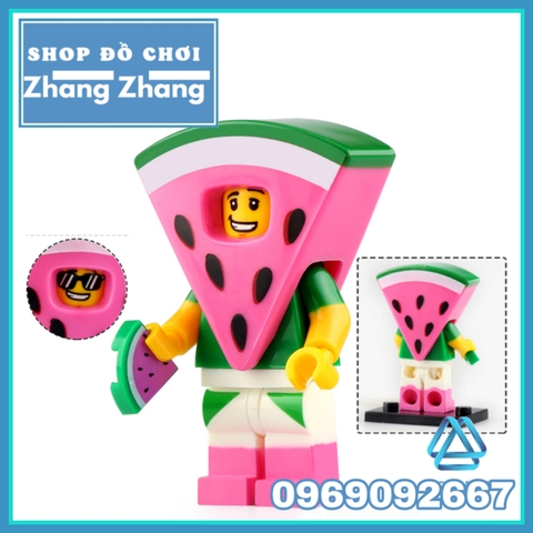 Xếp hình Nữ Hoàng băng giá Frozen Elsa Anna Mascot - Dude - Hula Lula - Lucy Candy Rapper Kitty Lego Minifigures WM6067