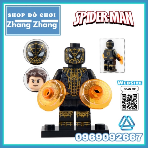 Đồ chơi xếp hình Người nhện Spider Man Doctor Octopus Electro Green Goblin Sandman Minifigures Xinh X0328