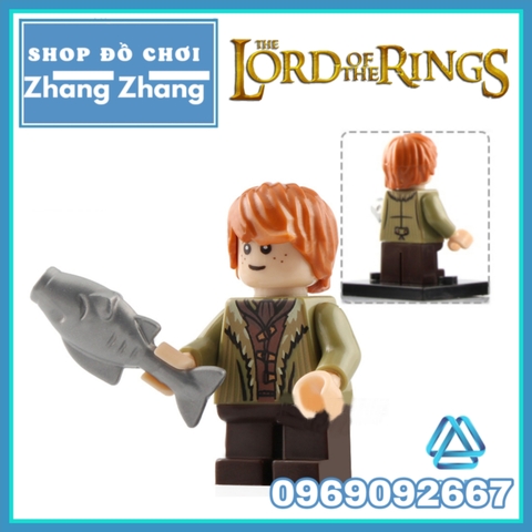 Xếp hình The Lord of the Rings Dwalin - Bifur - Bain - Balin - Thorin - Bilbo Baggins Lego Minifigures POGO PG8150