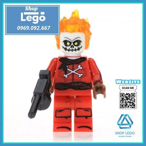Xếp hình Fantastic Four Siêu anh hùng siêu rẻ siêu đẹp Lego Minifigures POGO PG8065