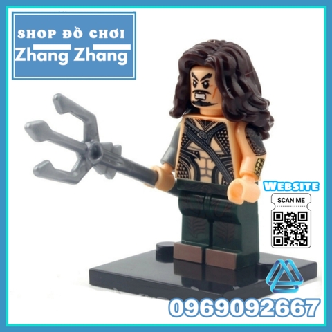 Xếp hình Justice League Batman - Wonder Woman - Luther - Deathstroke - Red Hood - Super man Lego Minifigures Xinh X0108