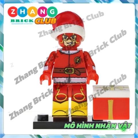 Mô hình nhân vật Giáng sinh Batgirl Black Panther Cyclops Falcon Red Robin Flash Marry Christmas POGO PG8189