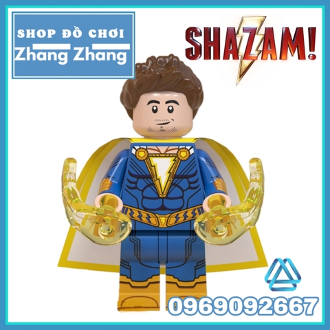 Xếp hình Shazam Billy Batson Mary Thaddeus Sivana Freddy Freeman Darla Dudley Pedro Pena Lego Minifigures Koruit Wm6058