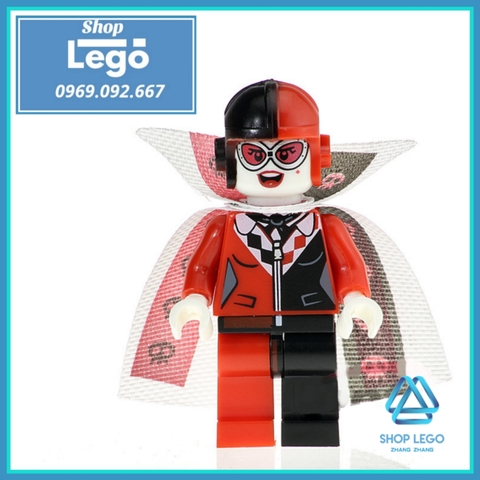 Xếp hình Logan Batman Harley Quinn Comics Lego Minifigures POGO PG8111