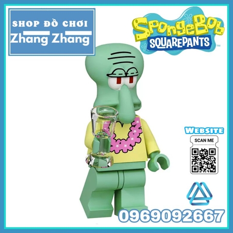 Đồ chơi xếp hình bọt biển tinh nghịch Spongebob Squarepants Minifigues FL1002