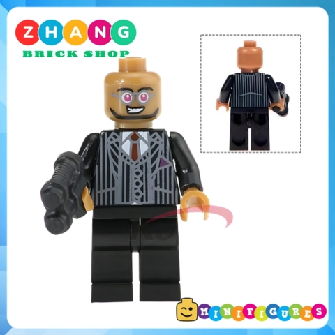 Xếp hình Red Hood - White Lantern - James Gordon - Hugo Strange - Nygma - Bullock - Penguin Lego Minifigures POGO PG8070