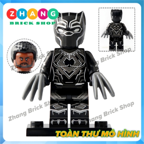 Xếp hình Avengers Thanos - Iron Man - Doctor Strange - Black Panther - Shuri - War Machine Lego Minifigures WM6072