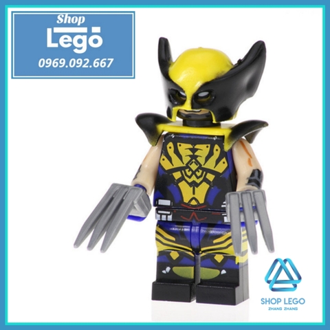 Xếp hình Lego Người Sói Wolverine Batpool Spider Gwen Flash Batmite Ninja Strike Weapon-X Lego Minifigures Pogo Pg8147