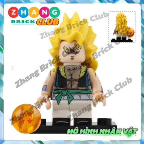 Mô hình nhân vật 7 viên ngọc rồng Dragon Balls Goten Gotenks Trunks Tien Shinhan Android 18 POGO PG8166