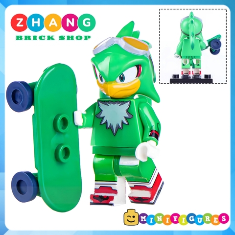 Xếp hình Sonic Jet - Metal Sonic - Sticks - Nack - Polar Bear - Chaos - Espio - Infinitto Lego Minifigures WM6088