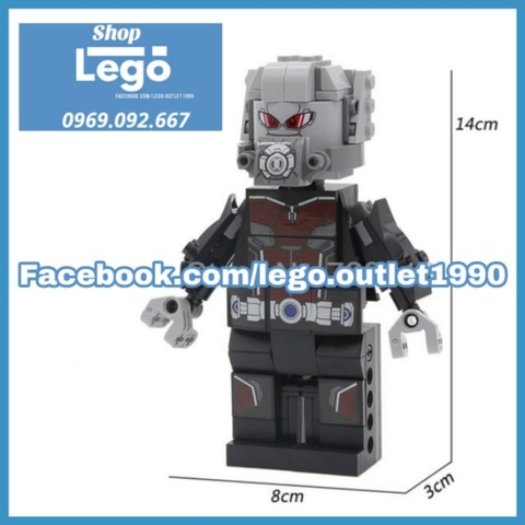 Xếp hình Người kiến Giant Ant-man Hulkbuster Lego Minifigures Lele D120