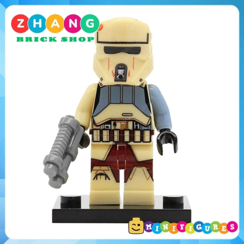 Xếp hình Star Wars Imwe - Jyn Erso - Stormtrooper - Malbus - Death Trooper - Orson Andor Lego Minifigures Xinh X0139