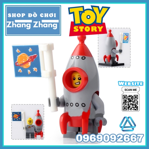 Xếp hình Toys Story Buzz Lightyear Câu chuyện đồ chơi cho bé Lego Minifigures Pogo PG8061