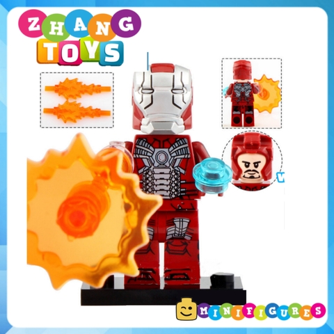 Xếp hình Iron Man - Tony Stark tuyển tập mới nhất 2019 Lego Minifigures PRCK GD230 237