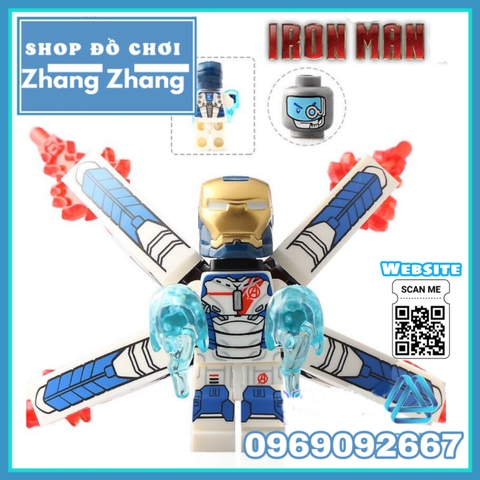 [59 hình] Bộ sưu tập Iron man The avengers Endgame Infinity War - Age of Ultron mới nhất Lego Minifigures SY1103