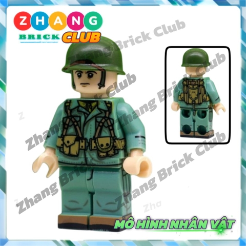 Mô hình nhân vật chiến tranh triều tiên Chí nguyện quân Trung Hàn Mỹ JC013 016 JA015 018