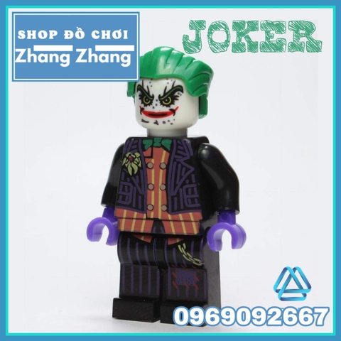 Xếp hình Joker Purble Suit thành phố Gotham Dc comics Lego Minifigures Wm wm308