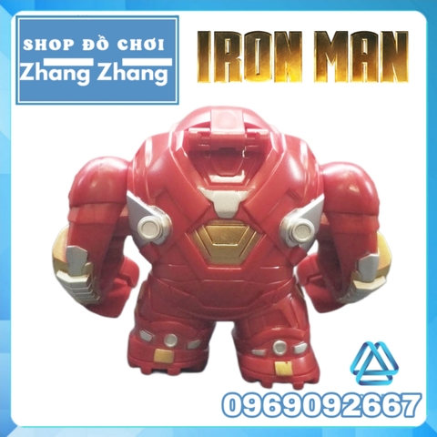 Xếp hình Hulkbuster Ironman Avengers Age of Ultron phong cách Chibi Lego Minifigures Decool 0316 Jisi 10316